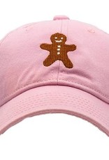 Harding Lane Kid's Gingerbread On Light Pink Hat