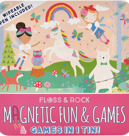 Floss & Rock Magnetic Fun Games Tin Rainbow Fairy