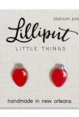 Lilliput Little Things Christmas Bulb Earrings
