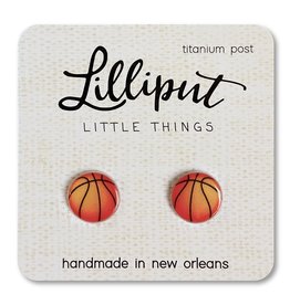 Lilliput Little Things Basketball Earring