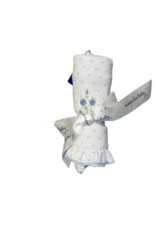 Magnolia Baby Anna's Classics Emb Ruffle Burp Cloth SB