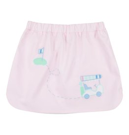 The Beaufort Bonnet Company Susanne Skirt w/ Golf Cart Applique The Beaufort Bonnet Company Susanne Skirt w/ Golf Cart Applique