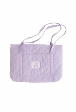 Little English Quilted Luggage - Purple Ballet Slipper