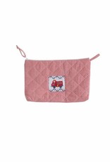 Little English Quilted Luggage - Red Firetruck