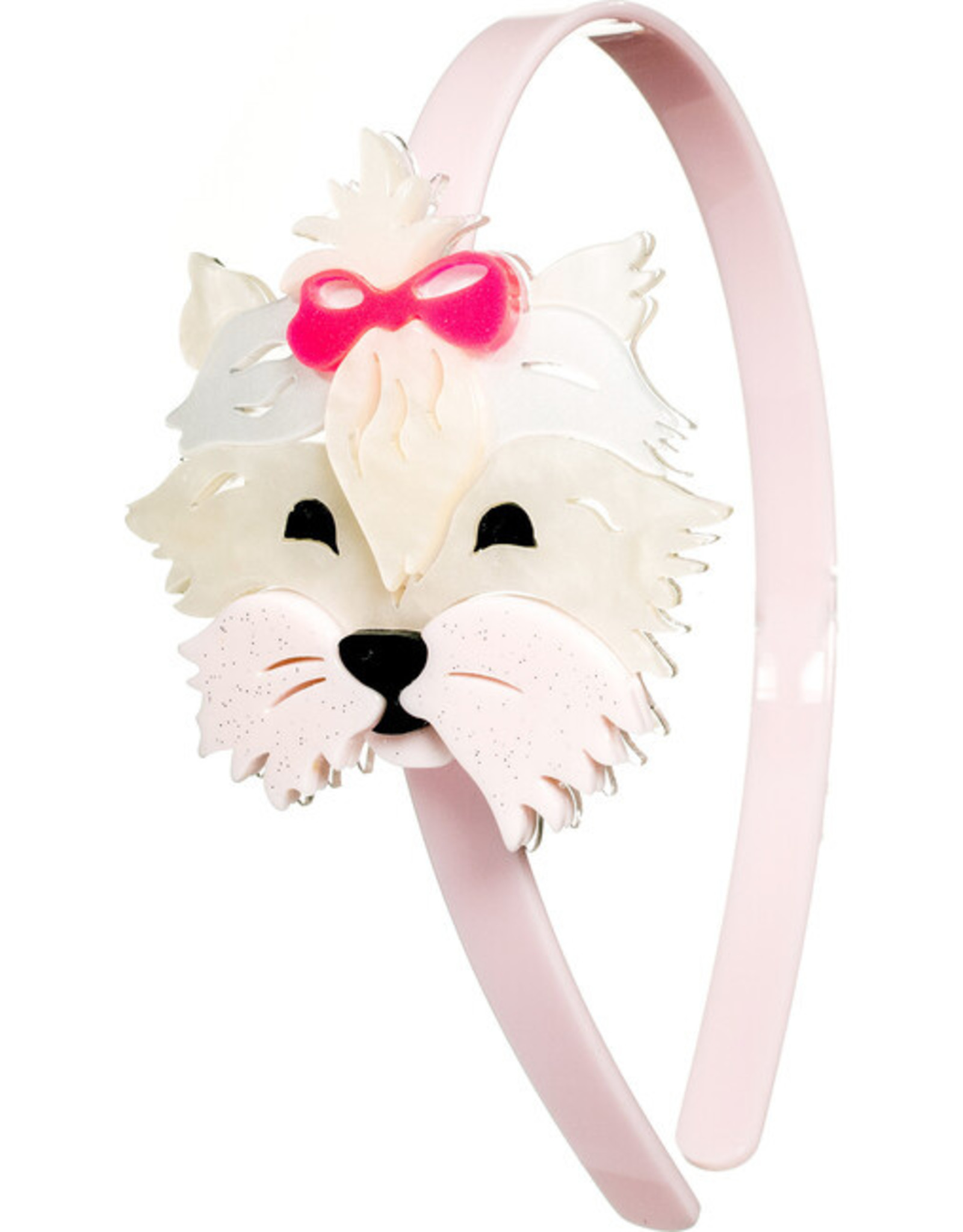 dog headband bow