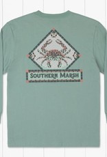 Southern Marsh Mosaic Crab L/S Tee