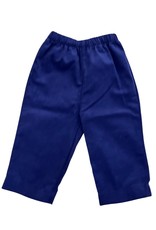 Claire and Charlie Navy Cord Pull On Pant