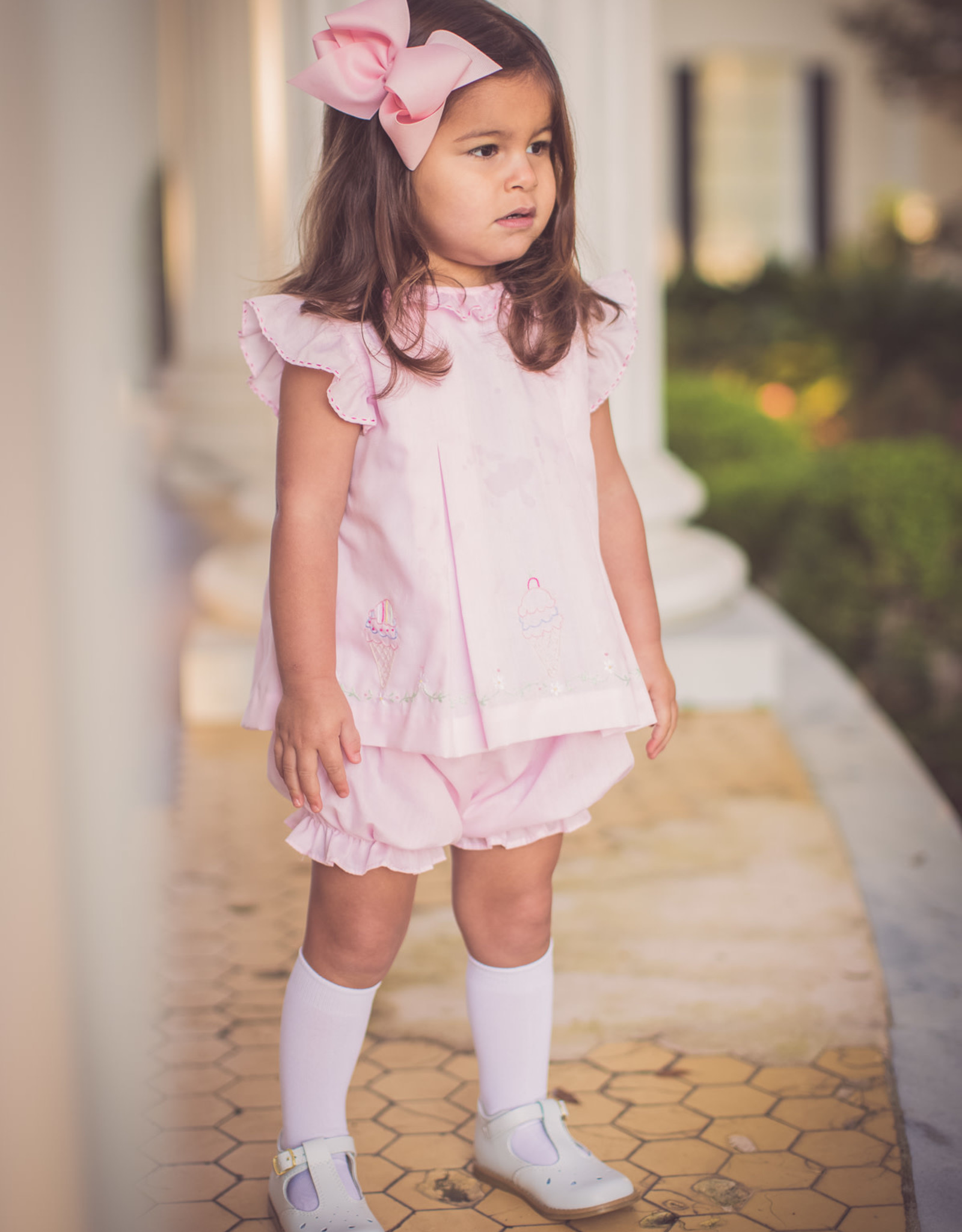 The Proper Peony Ice Cream Birthday Bloomer Set