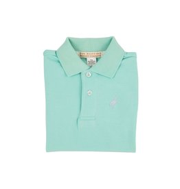 The Beaufort Bonnet Company Prim and Proper SS Polo - Greyson Green The Beaufort Bonnet Company Prim and Proper SS Polo - Greyson Green