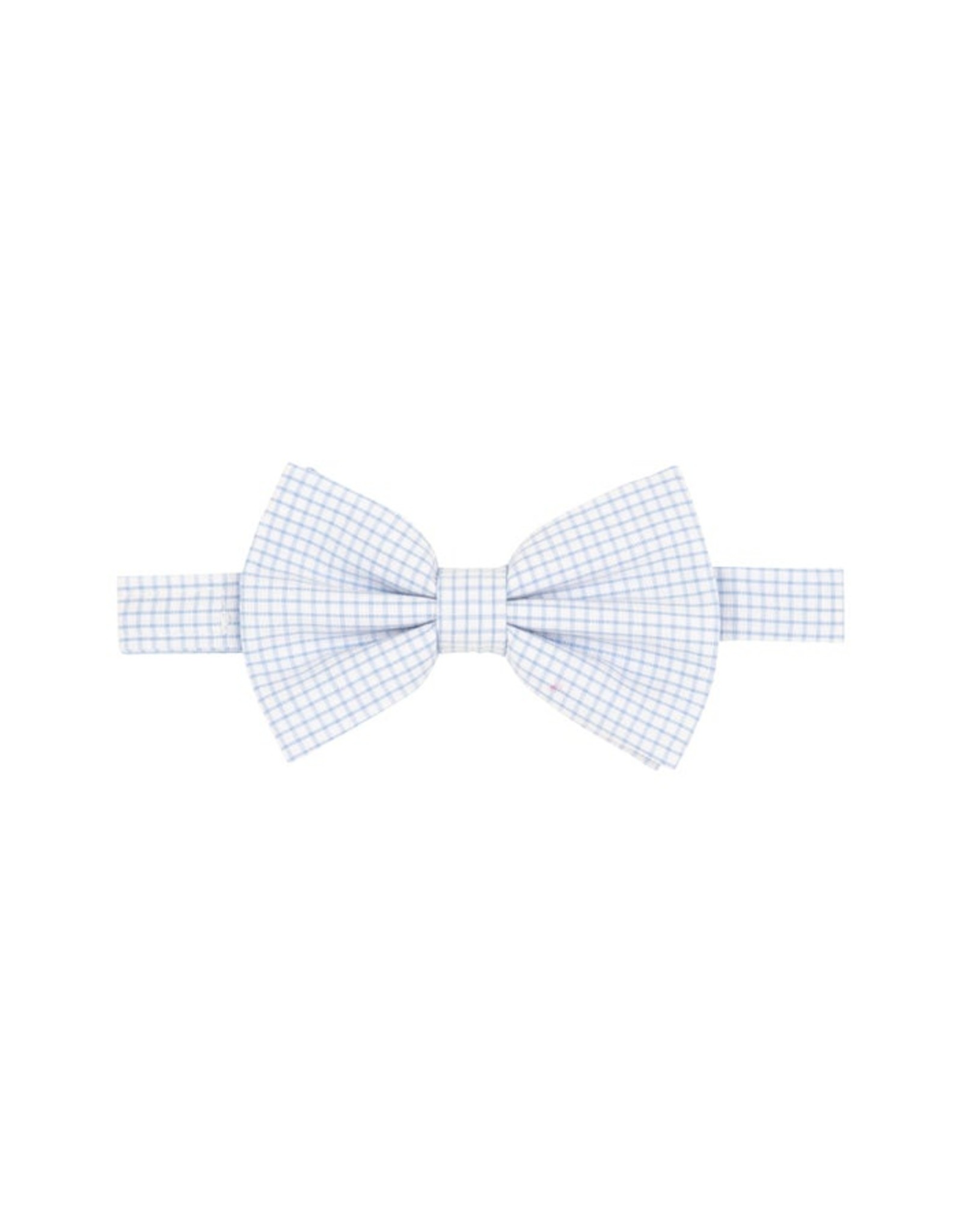 The Beaufort Bonnet Company Baylor Bow Tie, Buckhead Blue Mini Check 2-12