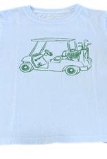 Mustard & ketchup Light Blue Golf Cart Short Sleeve Shirt M (8/10)