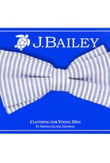 The Bailey Boys Bow Tie Sailor Blue Seersucker