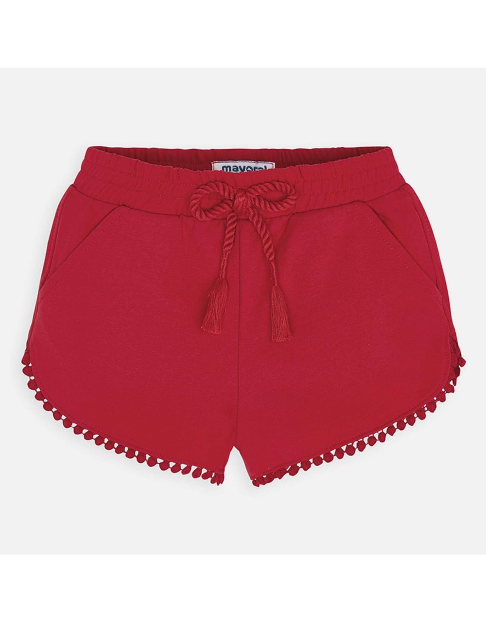 Mayoral Chenille Shorts Red