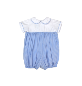 LullabySet Covington Bubble Blue Plaid