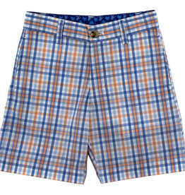 The Bailey Boys Pete Gingerberry Short, Orange and Navy