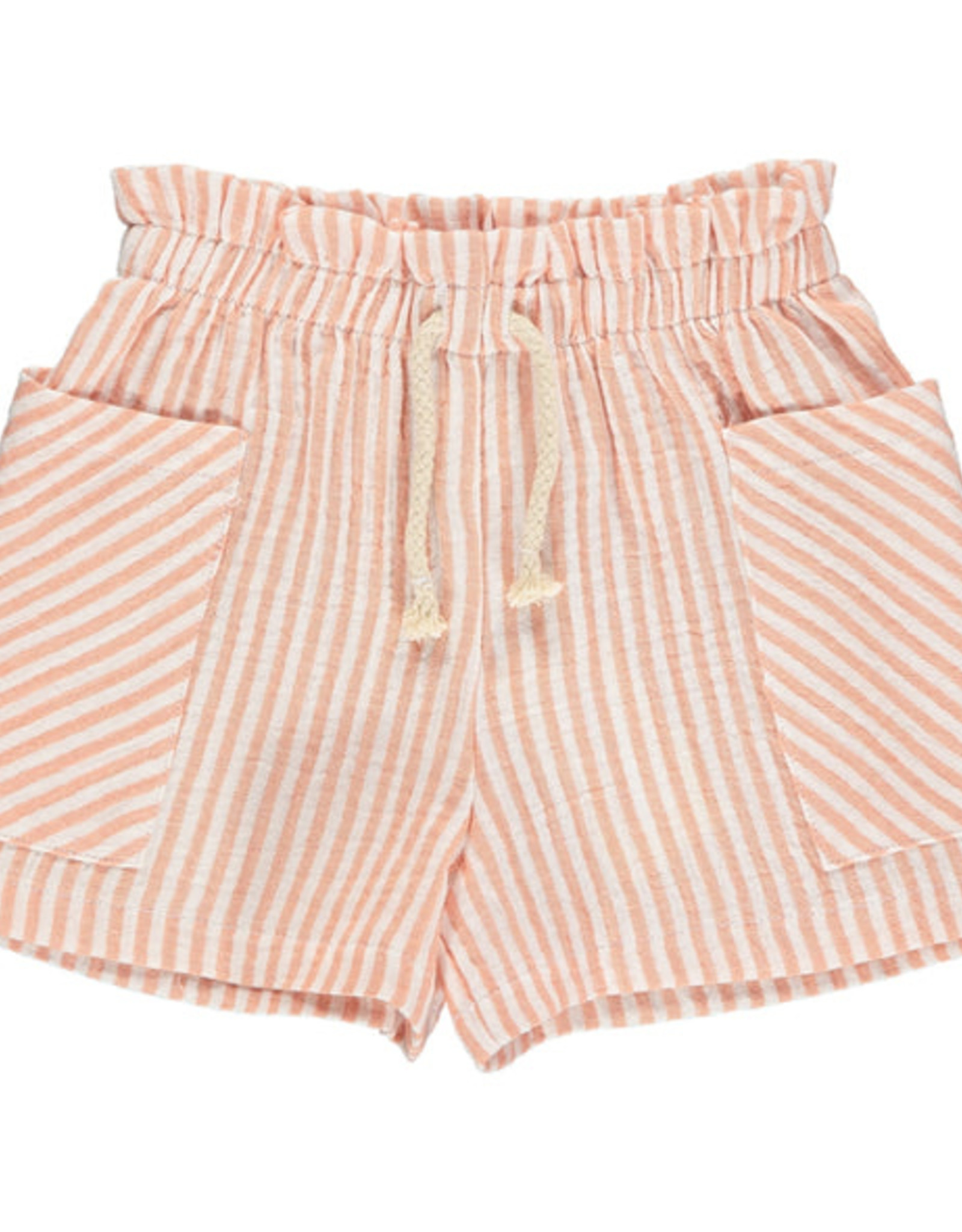 Vignette Arwen Shorts Peach Stripe