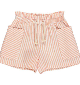 Vignette Arwen Shorts Peach Stripe