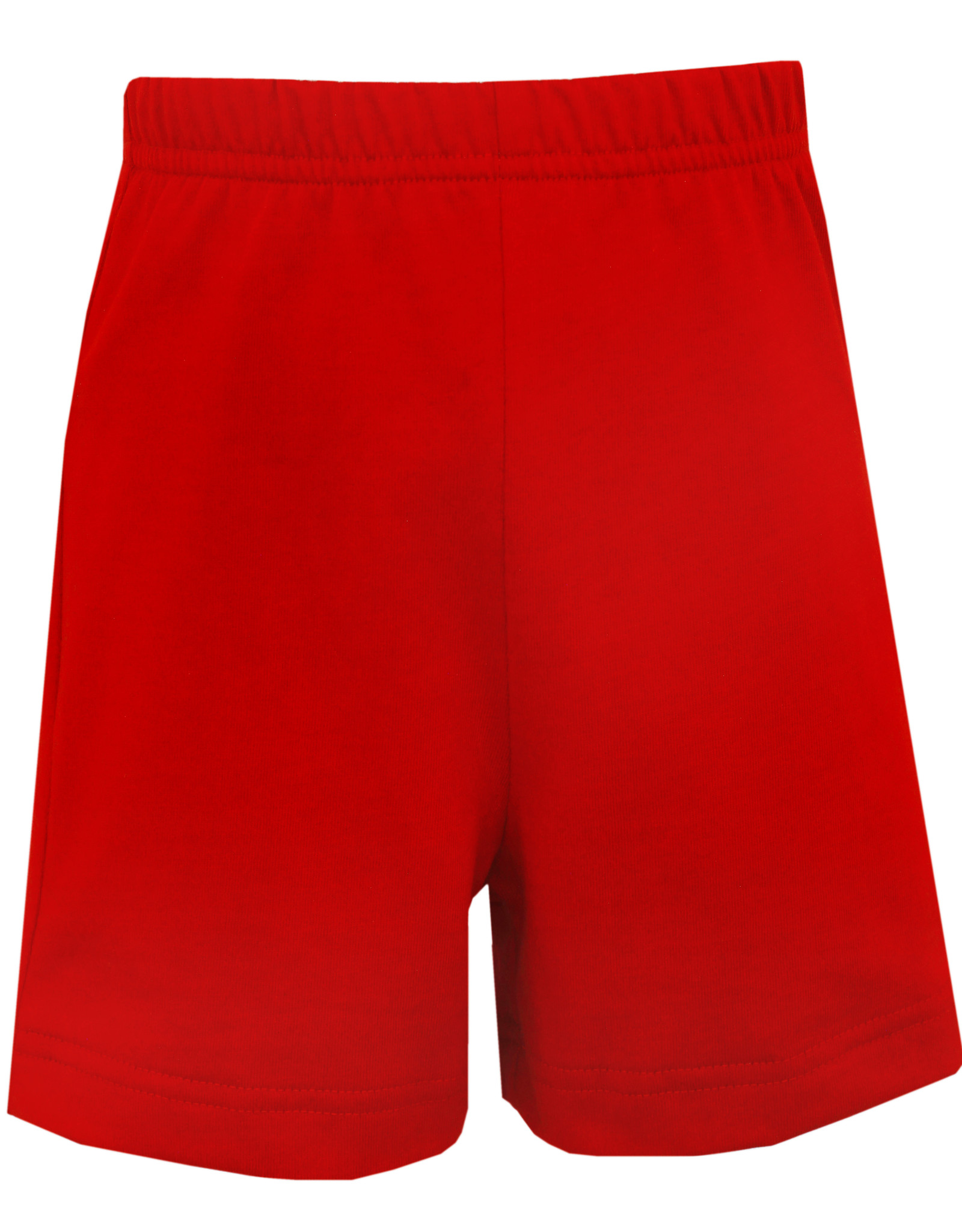 Claire and Charlie Red Knit Shorts