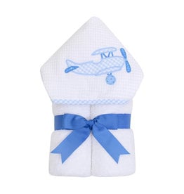 3 Marthas EveryKid Towel Blue Plane