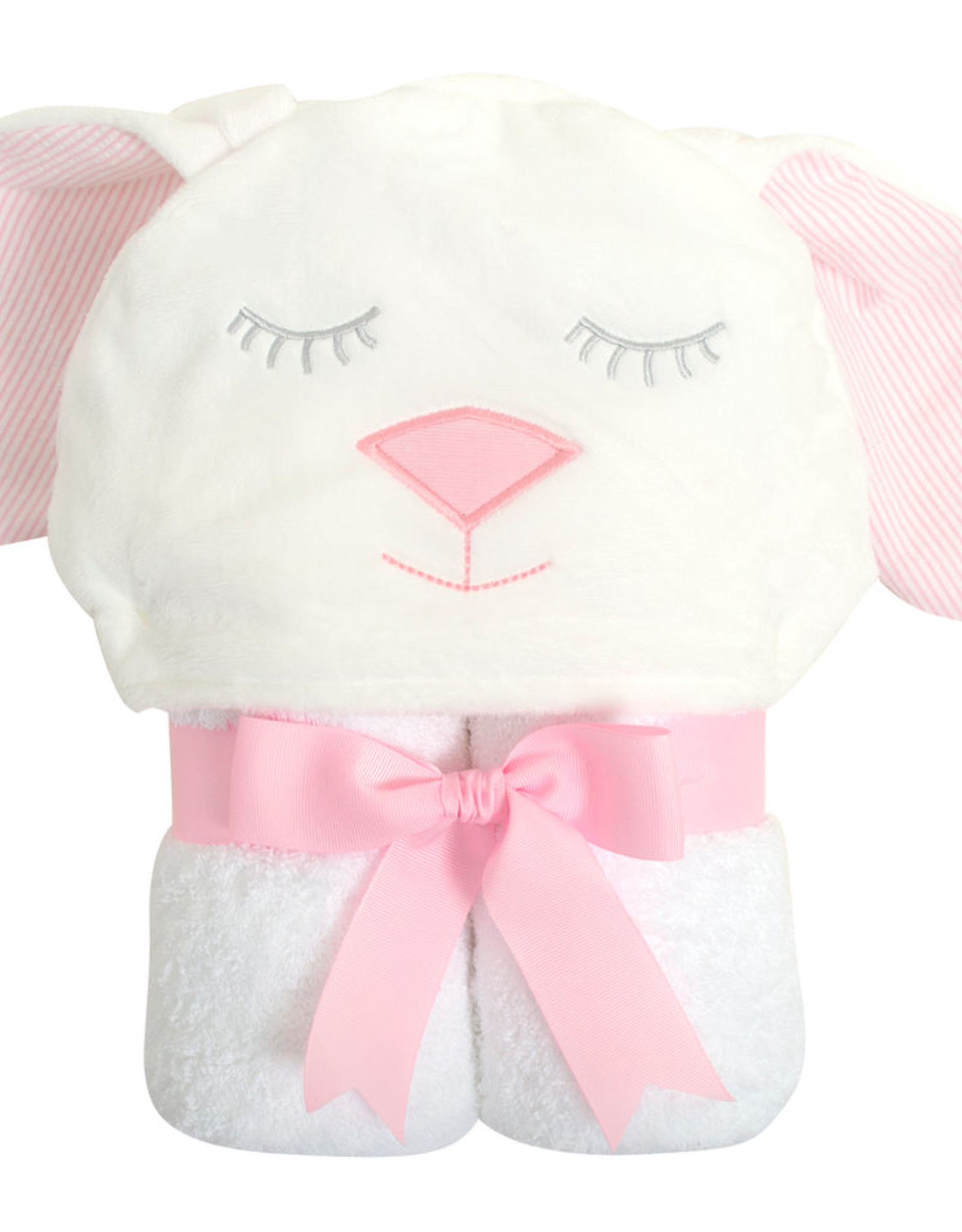 3 Marthas Character Towel Pink Bunny