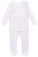 Lila + Hayes Ava Pajama Set Tee Time Pink