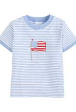 Little English Applique T-Shirt - Flag