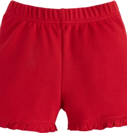 Little English Tulip Knit Short - Red