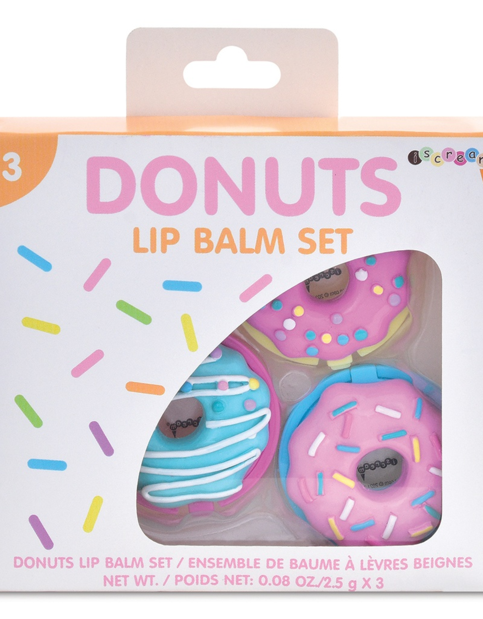 Iscream Donuts Lip Balm Set