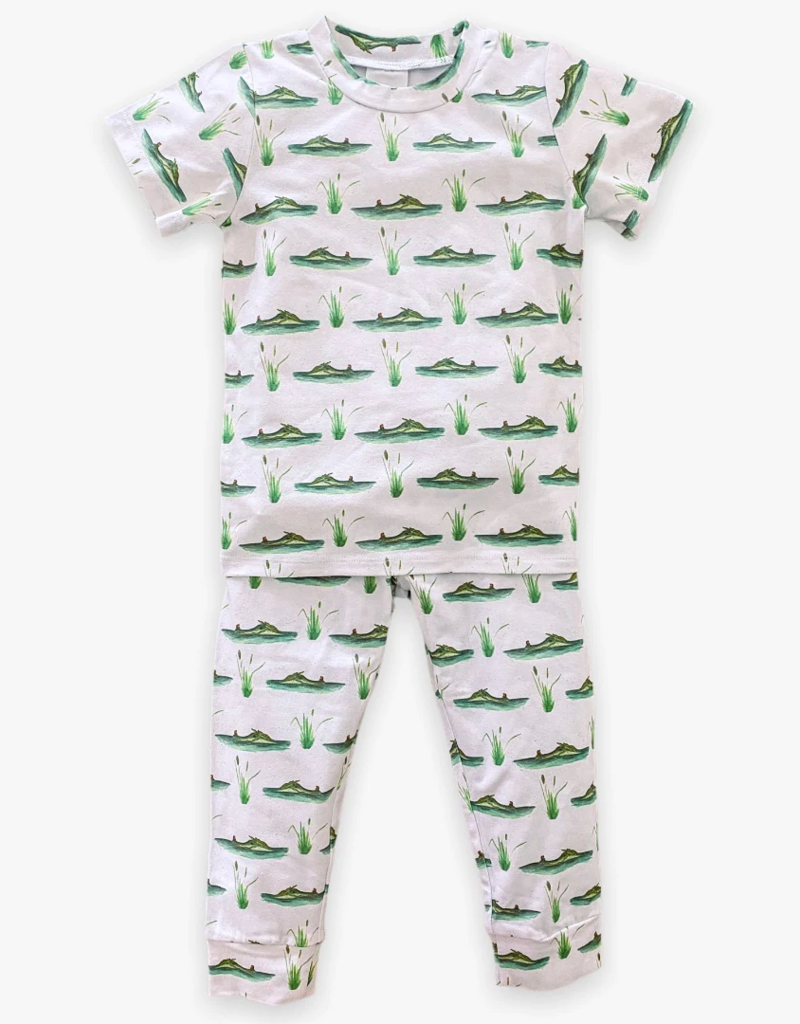 Velvet Fawn See Ya Later Alligator Two Piece Jammie Set