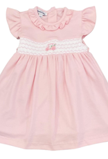 Magnolia Baby Tiny Caddy Smocked Flutters Dress