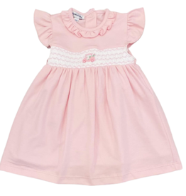 Magnolia Baby Tiny Caddy Smocked Flutters Dress