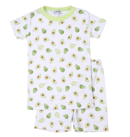 Magnolia Baby Tiny Avocado Short PJ Set