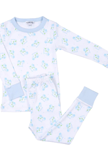 Magnolia Baby Tiny Caddy Long PJ Blue