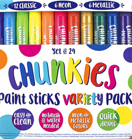 OOLY Chunkies Paint Sticks Original Pack (12)