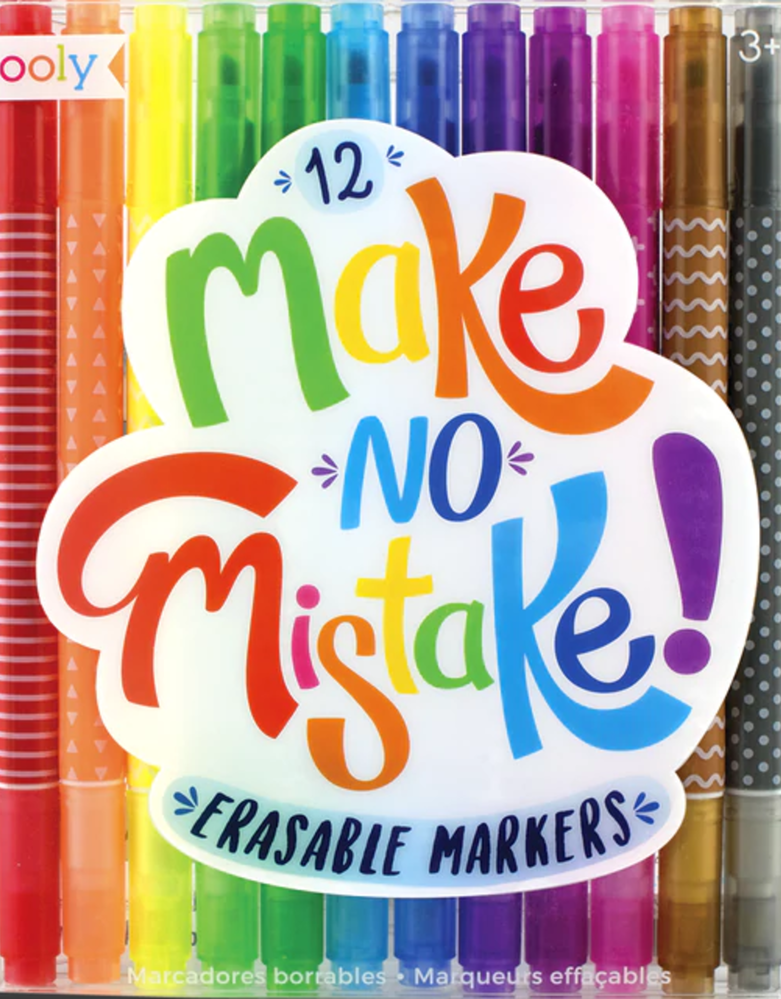 OOLY Make No Mistake! Erasable Markers (12)