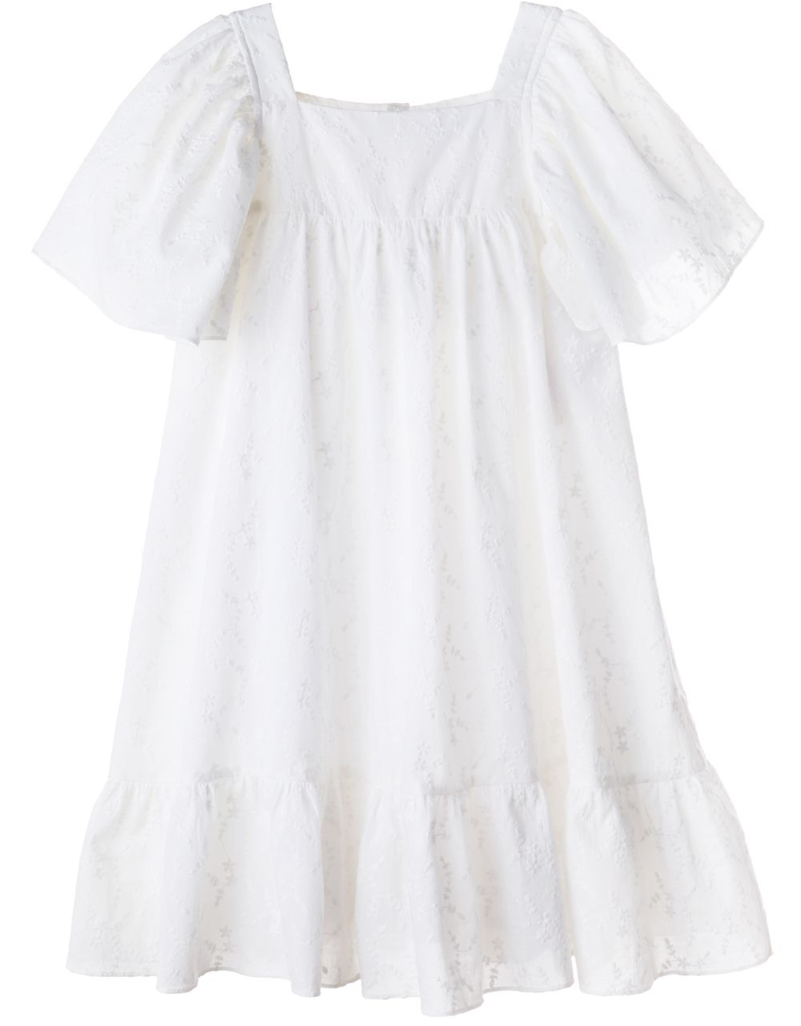 Taylor Twirl Dress White