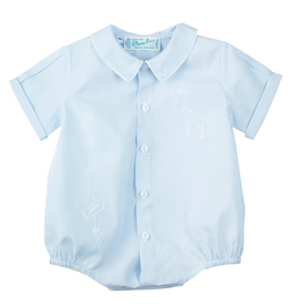 Feltman Brothers Blue Giraffe Creeper NB