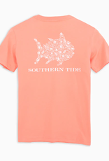 Southern Tide Shells And Crabs Tee Sun Baked Sand XS
