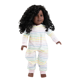 The Beaufort Bonnet Company Dolly Night Nights, Rainbow Roller Skate Stripe The Beaufort Bonnet Company Dolly Night Nights, Rainbow Roller Skate Stripe