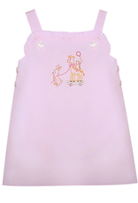 Baby Sen Pink Giraffe and Friends Dress