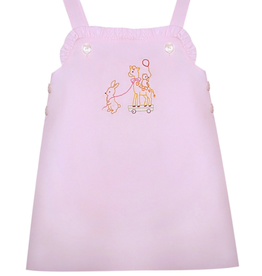 Baby Sen Pink Giraffe and Friends Dress