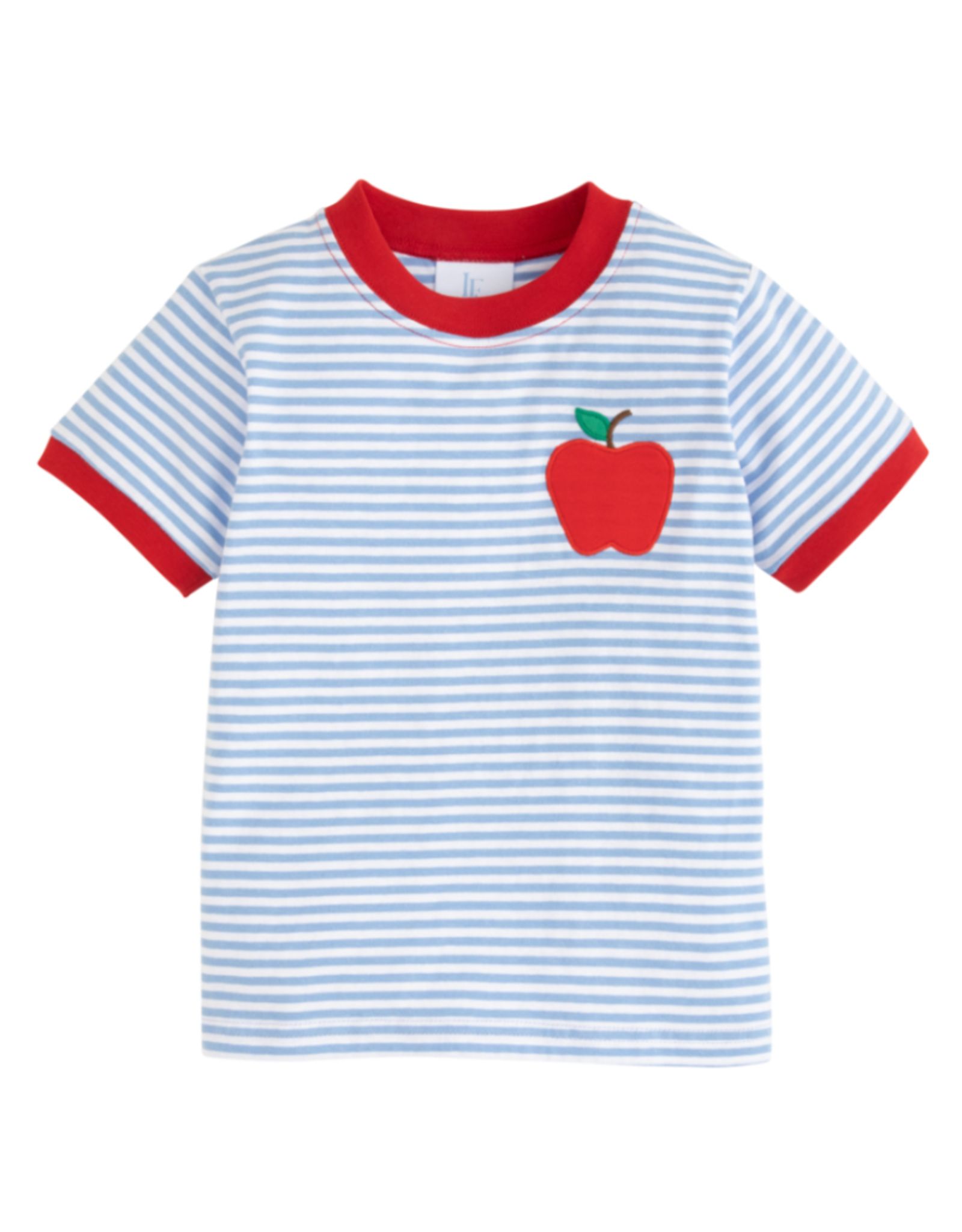 Little English Applique T-Shirt - Apple