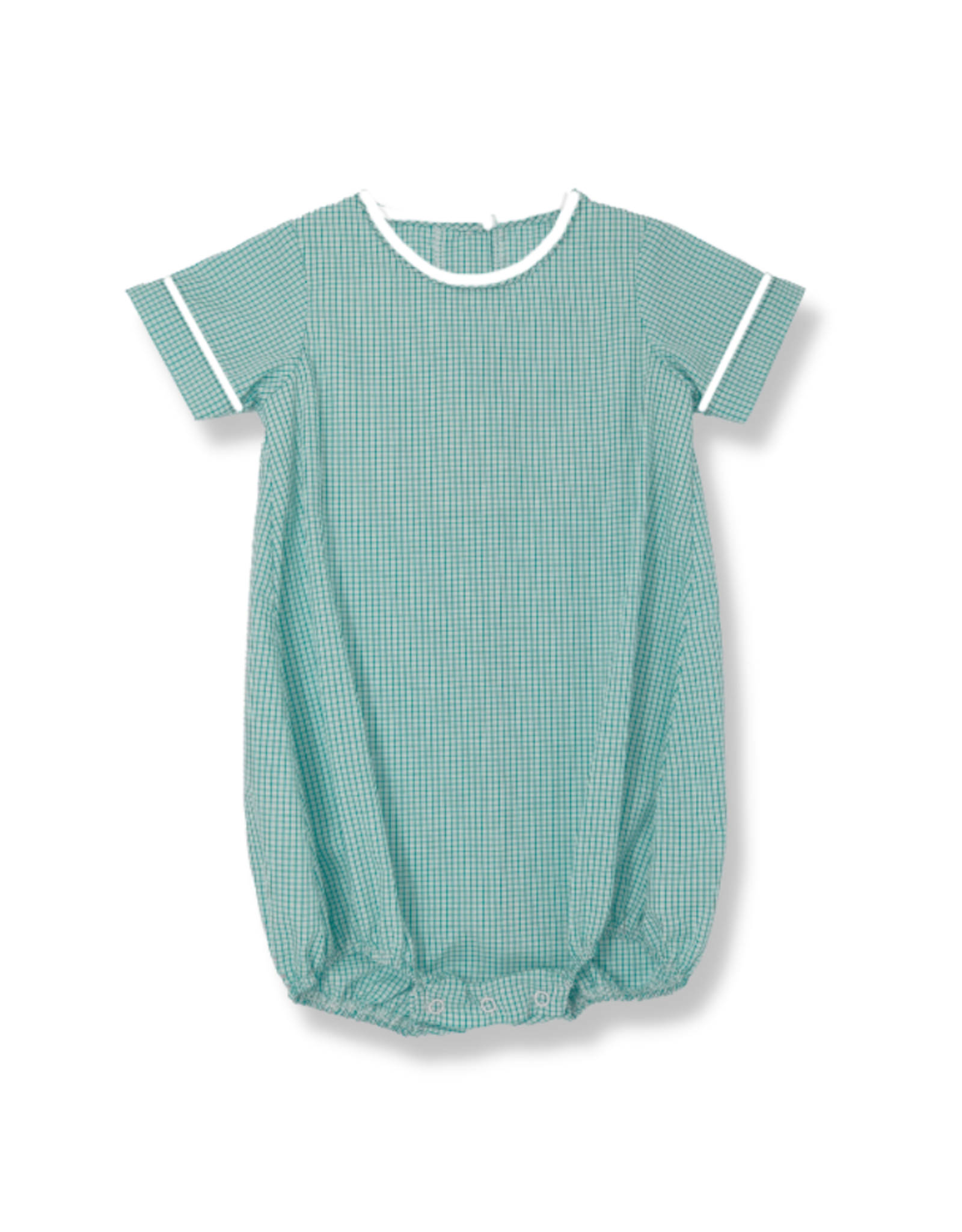 LullabySet All Occasion Bubble - Mint Micro Gingham