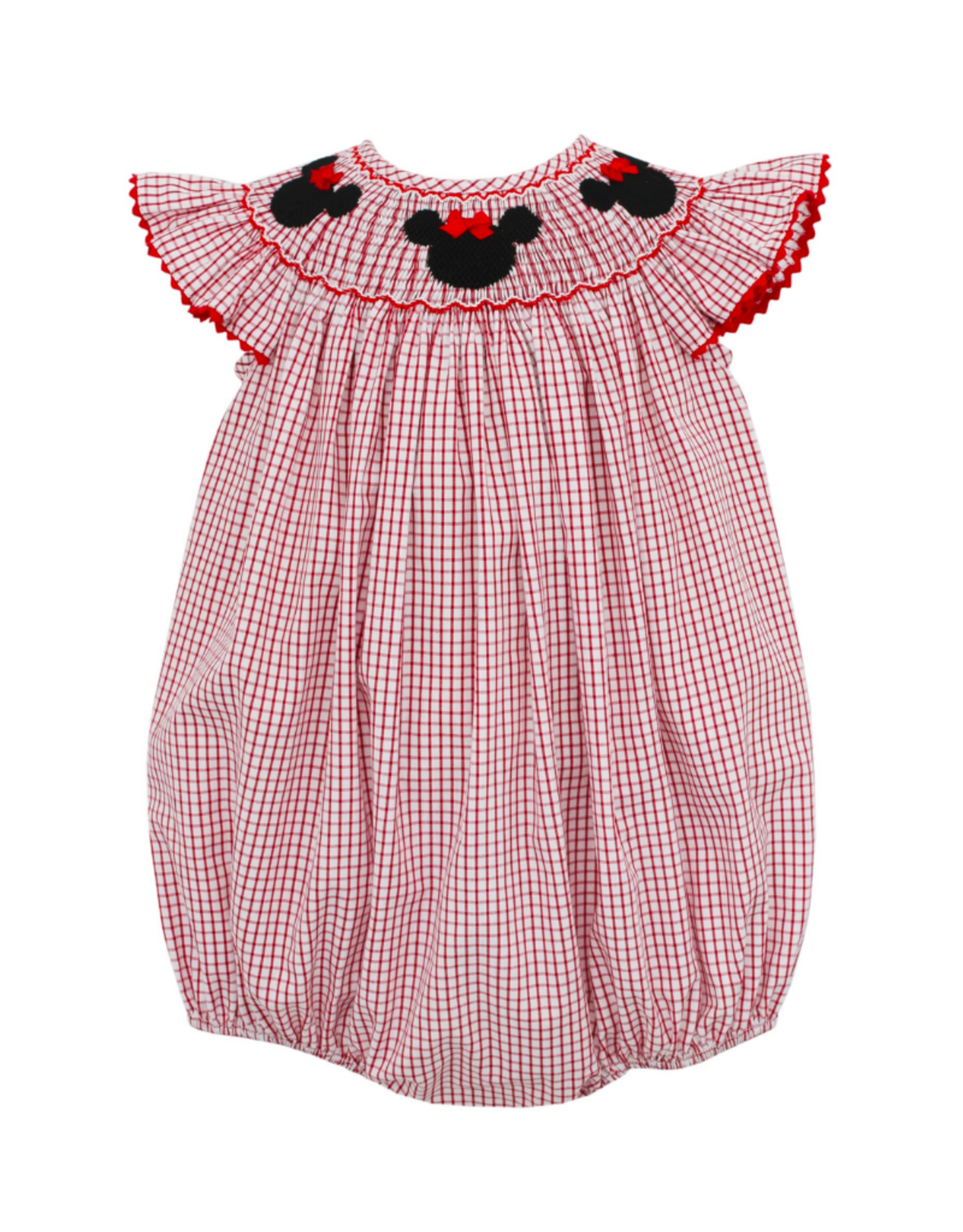 Mouse Ears Minnie Mouse Smocked Outfit Smocked Mouse Ears Dress In