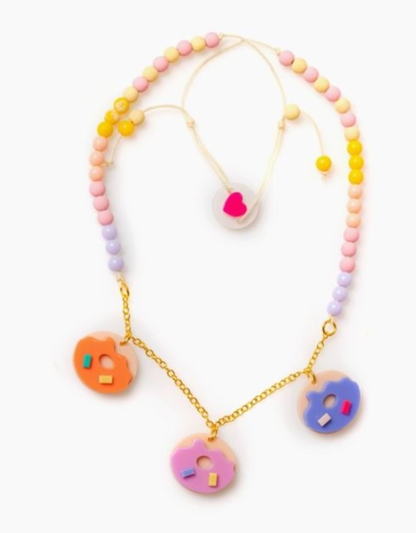 Lillies&Roses Multi Donuts Necklace