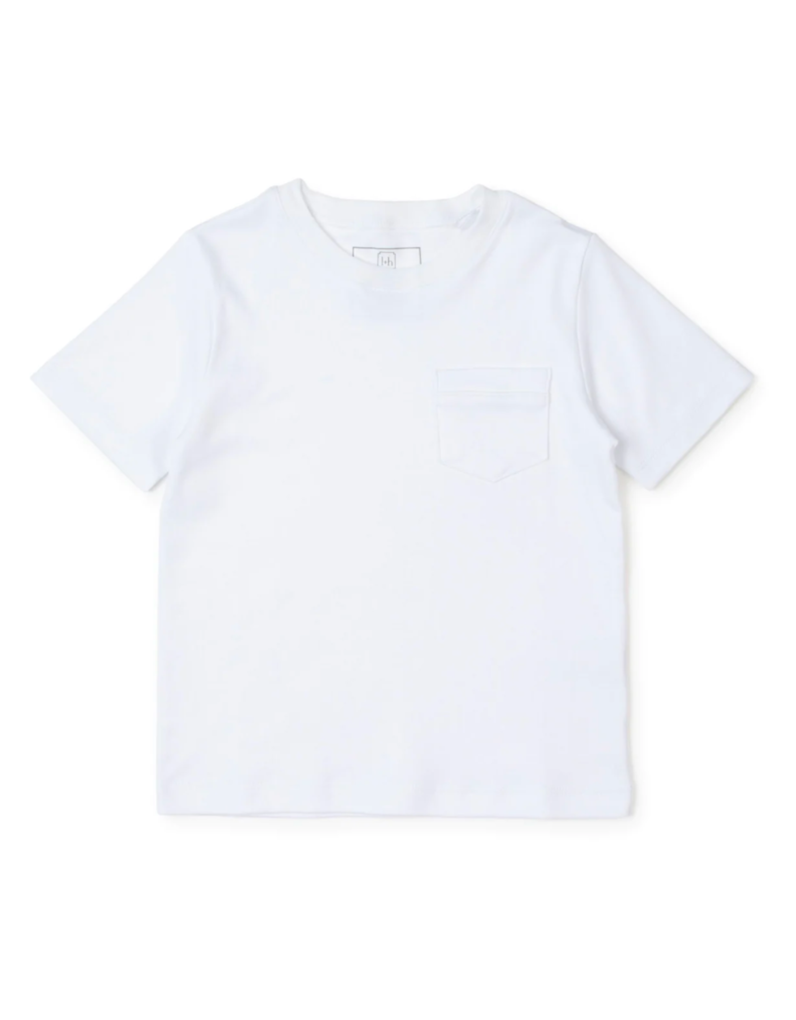 Lila and Hayes Charles Boy's T-shirt White