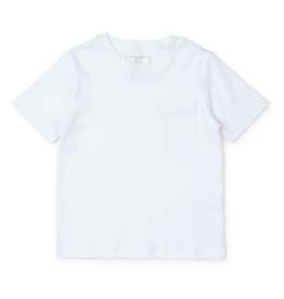 Lila + Hayes Charles Boy's T-shirt White