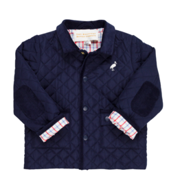 The Beaufort Bonnet Company Caldwell Quilted Coat, Nantucket Navy