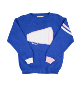 The Beaufort Bonnet Company Isabelle's Intarsia Sweater with Megaphone The Beaufort Bonnet Company Isabelle's Intarsia Sweater with Megaphone