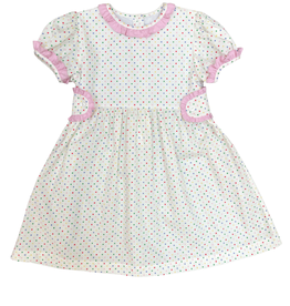 James and Lottie Multi Dot Tabitha Dress